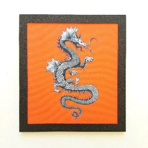 Quadro "Dragão Chinês" - Artesanato e Personalizados
