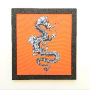 Quadro "Dragão Chinês" - Artesanato e Personalizados