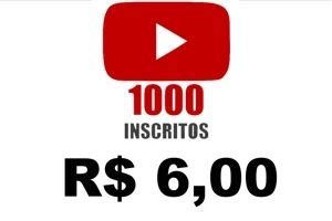 INSCRITO PARA YOUTUBE (MENOR PREÇO DE TODA DFG) - Serviços Digitais