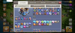 CV18 Nível 153 | 10 Equipamentos Épicos Mudança de Nome 500 - Clash of Clans