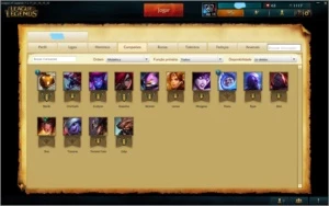 Conta nivel 18 Main sup - League of Legends LOL