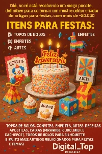 🍰🎂+80.000 Topos De Bolos, Artes, Convites, Box, Apostilas