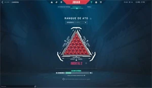 Conta de valorant imortal, chaveiro de radiante