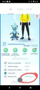 Conta nível 35 barata !!! - Pokemon GO