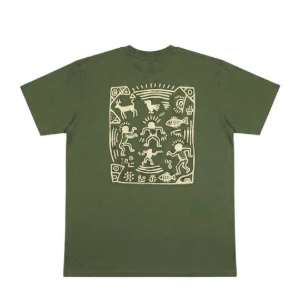 Camiseta Verde Rupestre - Artesanato e Personalizados