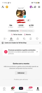 Conta Tiktok 2mil seguidores com shop ativo sem doc - Redes Sociais