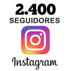 2.400 Seguidores Instagram - Redes Sociais