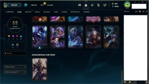 VENDO DUAS CONTAS DE LOL R$260 - League of Legends