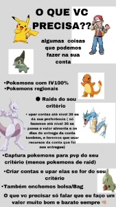 IV100%, deixamos sua conta nível 24,25,30 - Pokemon GO