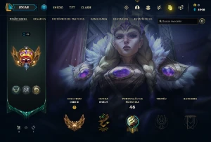 Conta Ouro 4 | 40% Win - Lol (League Of Legends) Elomoon