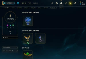 Conta Ouro 4 | 40% Win - Lol (League Of Legends) Elomoon