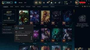 Conta League of Legends Full Acesso - 151 champs e 120 skins LOL