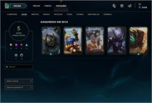 CONTA UNRANKED NIVEL 31 - League of Legends LOL