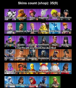 Conta Fortnite 35 SKINS >> | Beache | Crush | Lara Croft | N