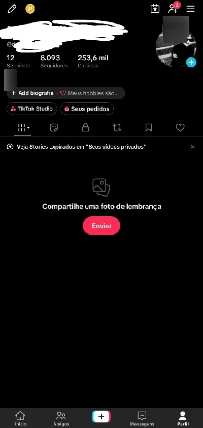 🔥 Conta De Tiktok À Venda - Redes Sociais