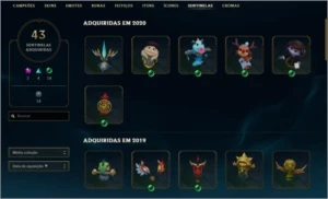 Conta Lol D4 224 skin 25k EA - League of Legends