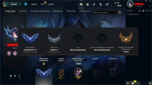 CONTA D4 LOL - League of Legends