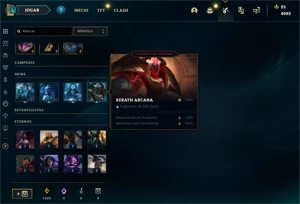 CONTA D4 LOL - League of Legends
