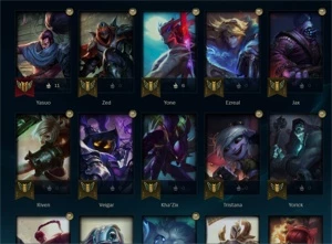CONTA D4 LOL - League of Legends
