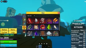 Lv2800 + Godhuman + Kitsune + Cdk + Ttk + Skull Guitar + Foi - Roblox