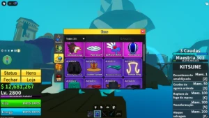 Lv2800 + Godhuman + Kitsune + Cdk + Ttk + Skull Guitar + Foi - Roblox