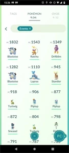 Pokémon Go Lvl 36 Com Shiny E Lendários - Pokemon Go - DFG