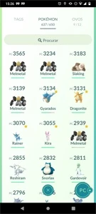 Pokémon Go Lvl 36 com Shiny e Lendários