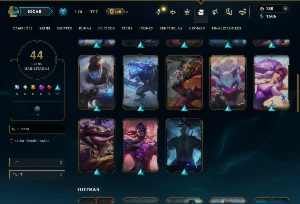 Prata 1 com 140 Champs e 44 Skins ( JG / MID / TOP ) - League of Legends LOL