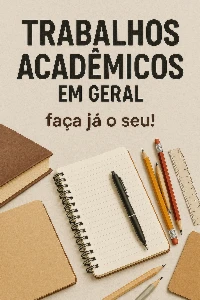 Faço trabalhos acadêmicos - Serviços Digitais