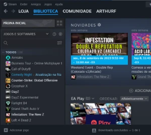 Conta steam