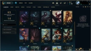 CONTA SMURF GOLD 2 COM EZREAL PULSEFIRE - League of Legends LOL