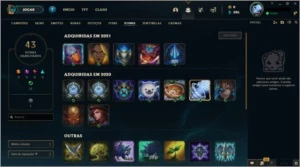 CONTA SMURF GOLD 2 COM EZREAL PULSEFIRE - League of Legends LOL