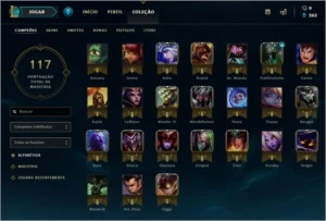 CONTA GOLD 5 76pdl - League of Legends LOL