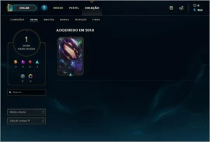 CONTA GOLD 5 76pdl - League of Legends LOL