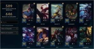 Conta diamante 2 - League of Legends LOL
