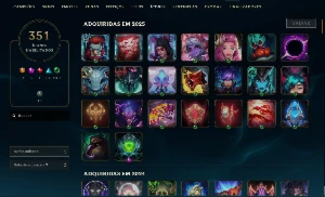 Conta de Lol e Valorant Valor Negociavel - League of Legends
