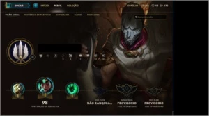 CONTA DE LOL UNRANKED+23 CAMPEÕES+3 SKINS+RUNAS TIER 3 - League of Legends