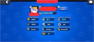 CONTA BRAWL STARS - 48/49 BRAWLERS - 33K TROFÉUS