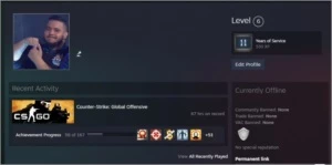 Conta cs go - Medalha 5 e 10 anos