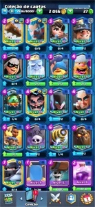Conta de Clash Royale