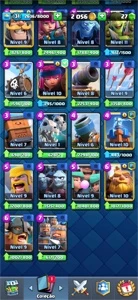 Conta de Clash Royale