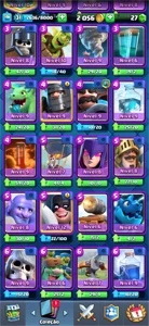 Conta de Clash Royale