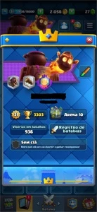 Conta de Clash Royale
