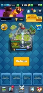 Conta de Clash Royale