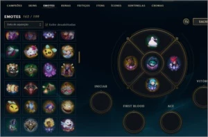 vendo conta d1 147 skins +20 -14 - League of Legends LOL