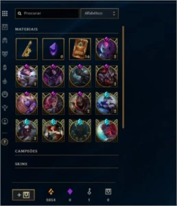 vendo conta d1 147 skins +20 -14 - League of Legends LOL