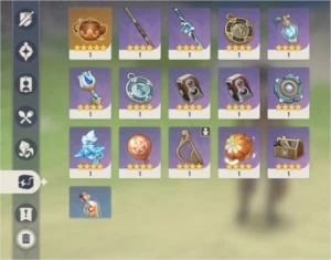 Ar55. Zhongli, hutao, kokomi, qiqi, mona, keqing - Genshin Impact