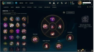 CONTA LEAGUE OF LEGENDS - OURO 3 - 148 CHAMP E 157 SKINS LOL