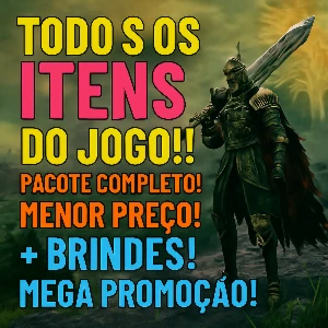 Elden Ring (PS4/PS5) - Todos os itens do jogo! (BASE+DLC)