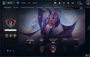 CONTA DE LOL - LVL 75 - League of Legends